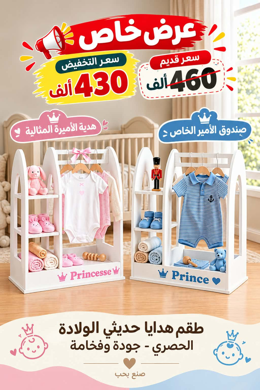 منظم إحتياجات طفلك